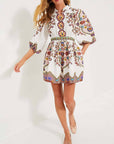 Pocket Shirt Mini Dress