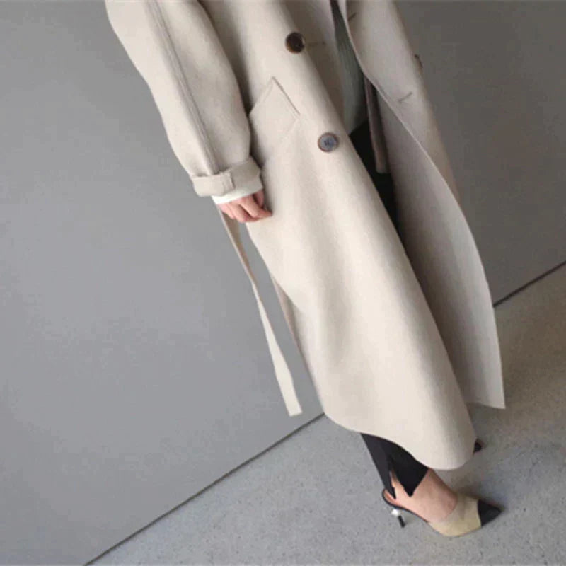 Elegant Wool Coat for Women