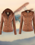 Casual Zip-Up Hooded Jacket