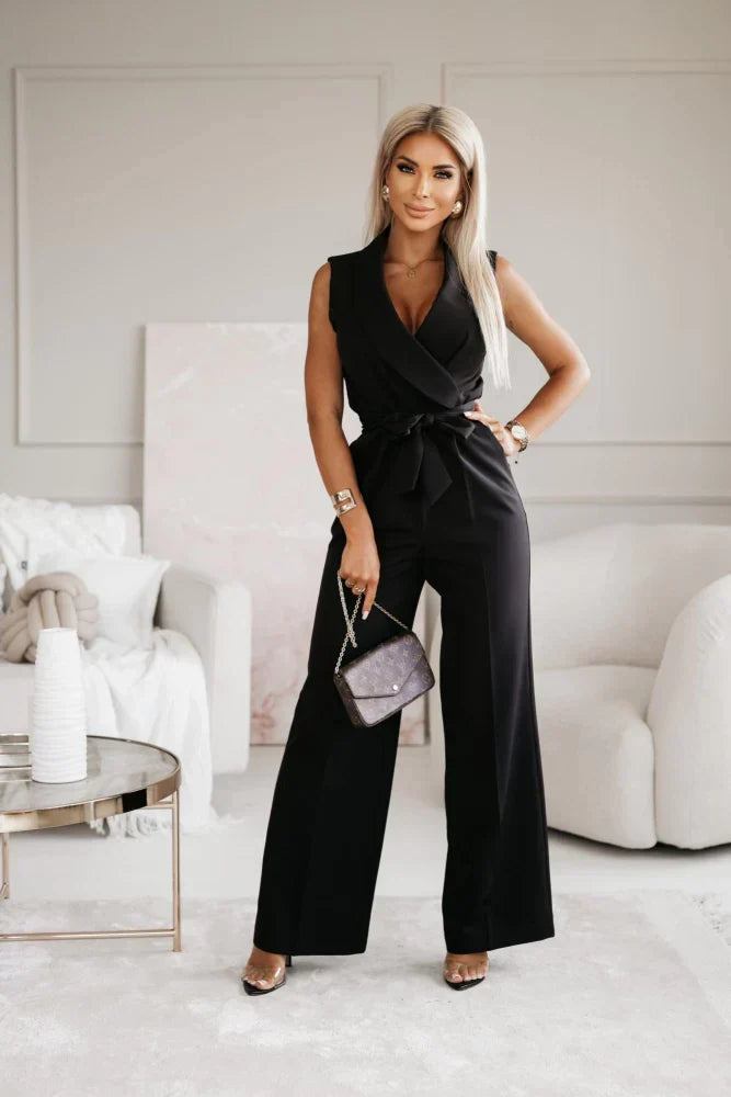Formal Sleeveless Jumpsuit for Women