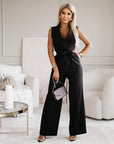 Formal Sleeveless Jumpsuit for Women