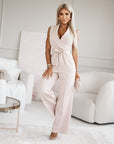Formal Sleeveless Jumpsuit for Women