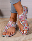 Vintage-Inspired Boho Beach Sandals