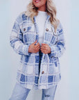 Cozy Checkered Polar Fleece Jacket