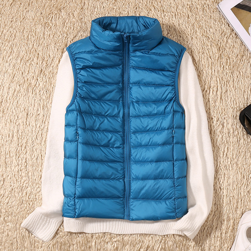 Waterproof Vest with White Duck Down