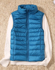 Waterproof Vest with White Duck Down