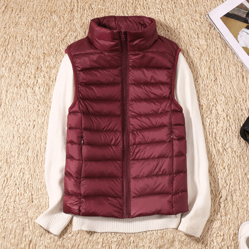 Waterproof Vest with White Duck Down