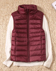 Waterproof Vest with White Duck Down