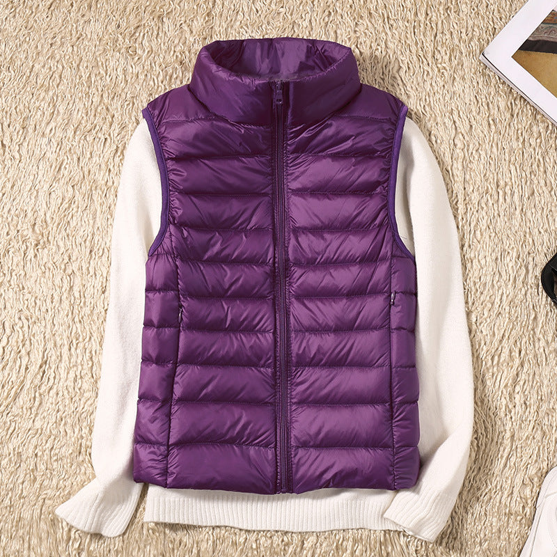 Waterproof Vest with White Duck Down