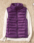 Waterproof Vest with White Duck Down