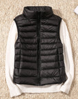 Waterproof Vest with White Duck Down