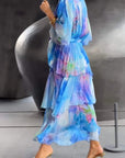 Elegant bohemian long dress