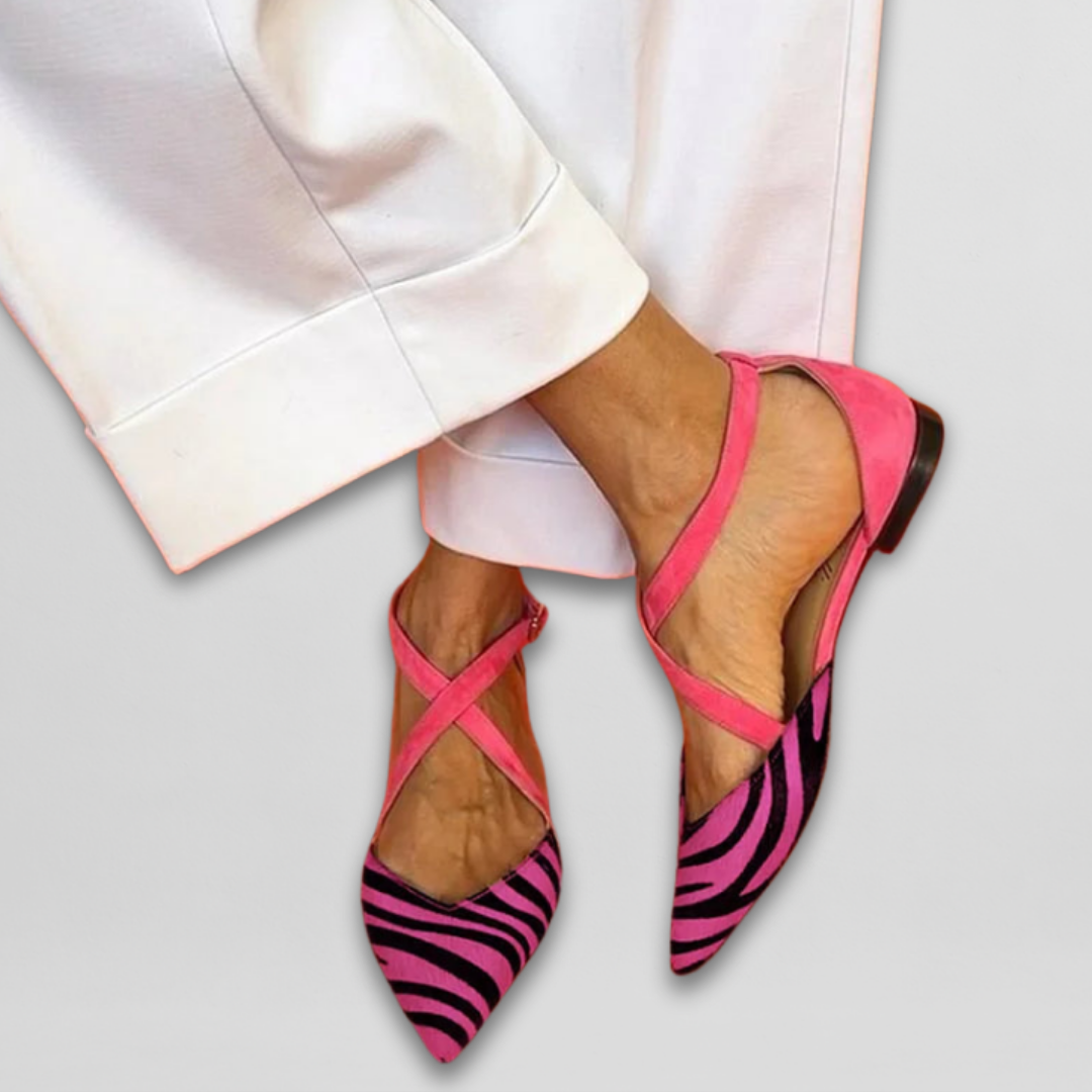 Comfortable Ballerinas with Straps