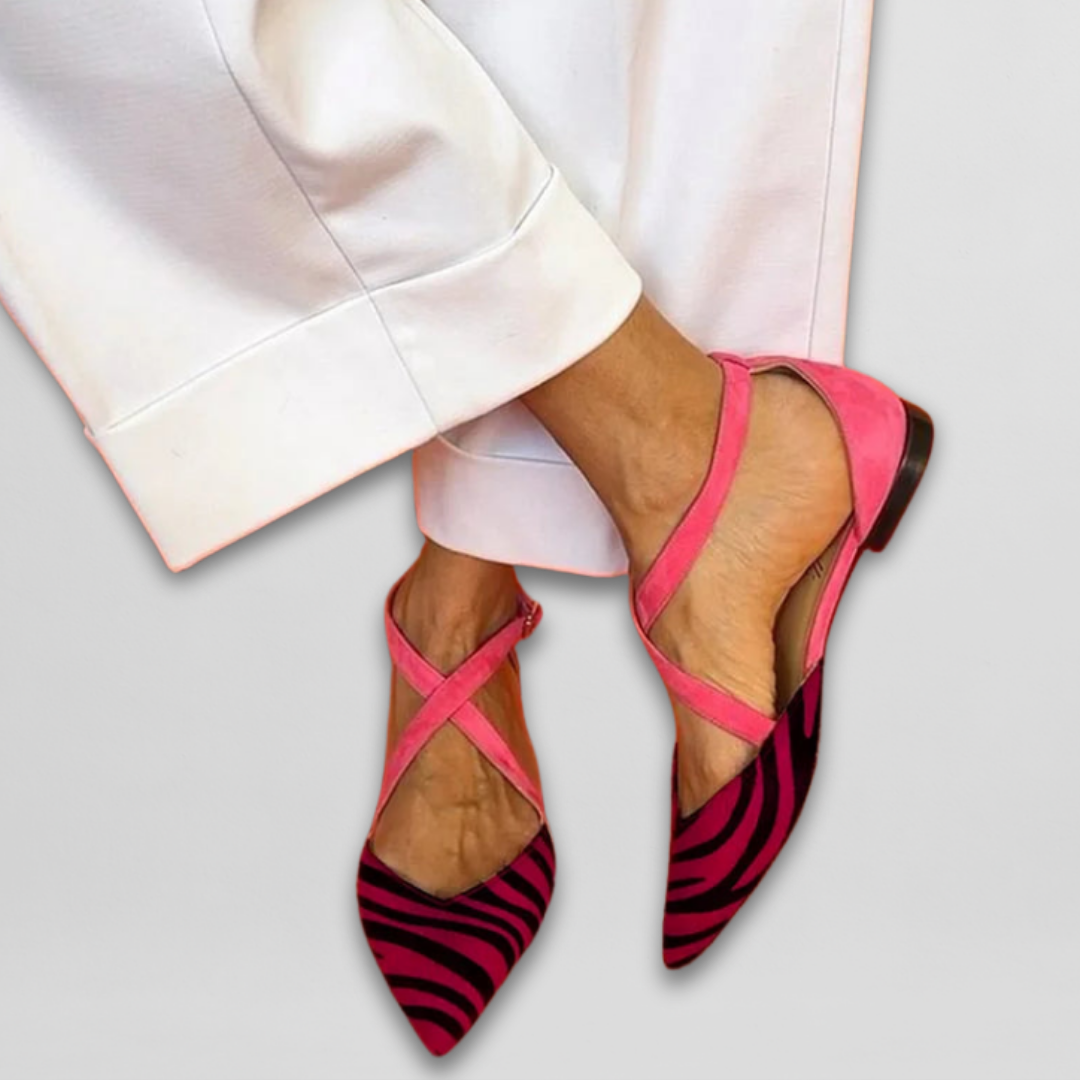 Comfortable Ballerinas with Straps