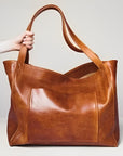 Earthy Tone Shoulder Bag for Autumn Vibes