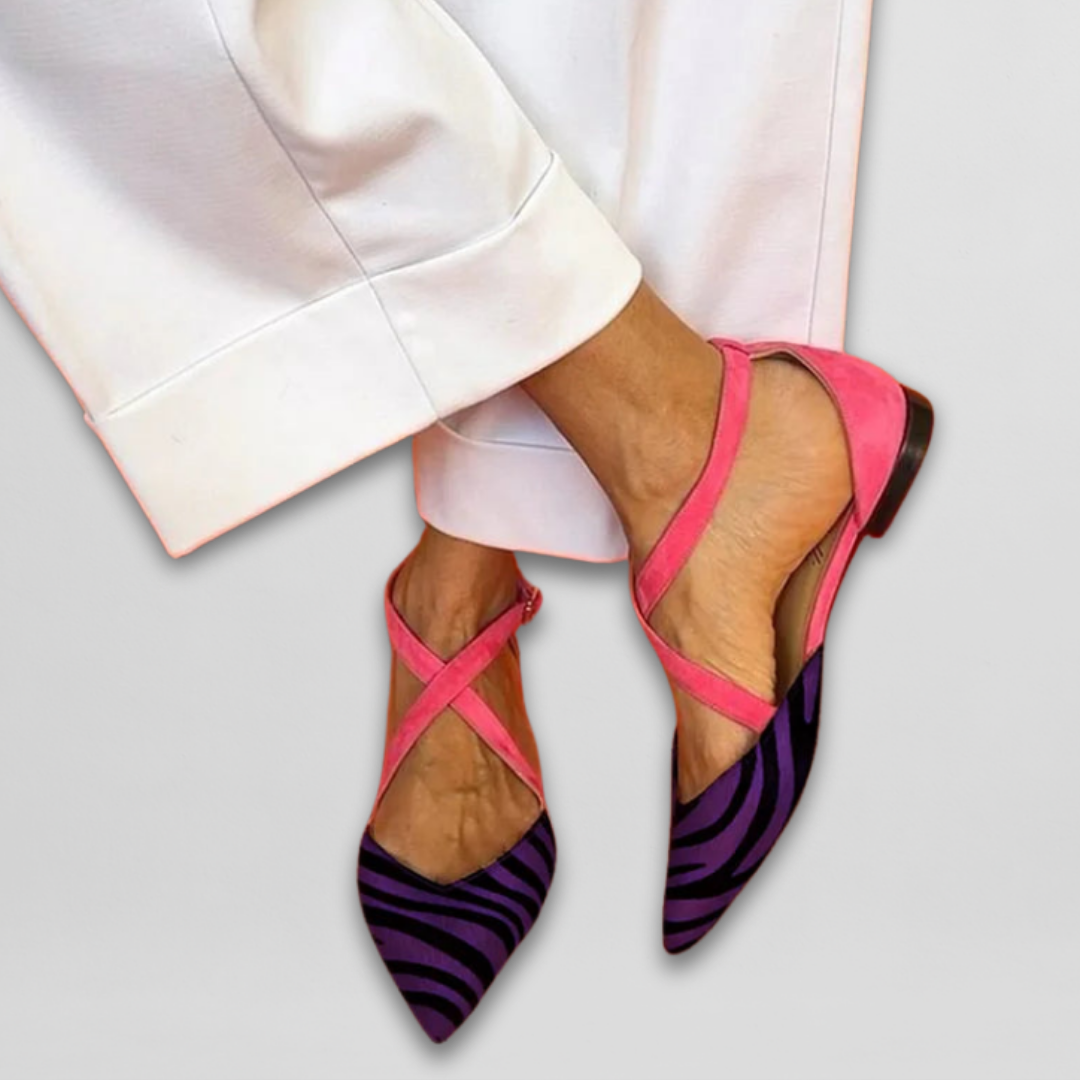 Comfortable Ballerinas with Straps
