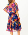 Comfortable Pluse Size Chiffon Dress