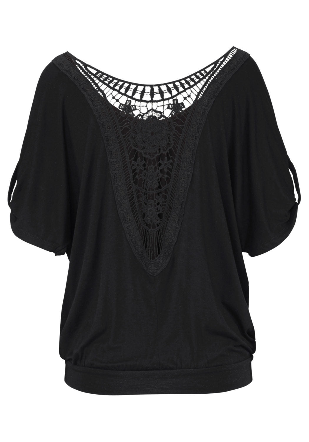 Loose Fit Hollow Floral Summer Shirt