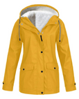 Windproof Rain Jacket Women