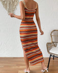 Sleek Ribbed Bodycon Knit Dress