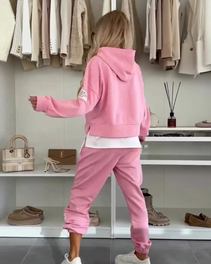 Comfy Matching Top and Pants Set