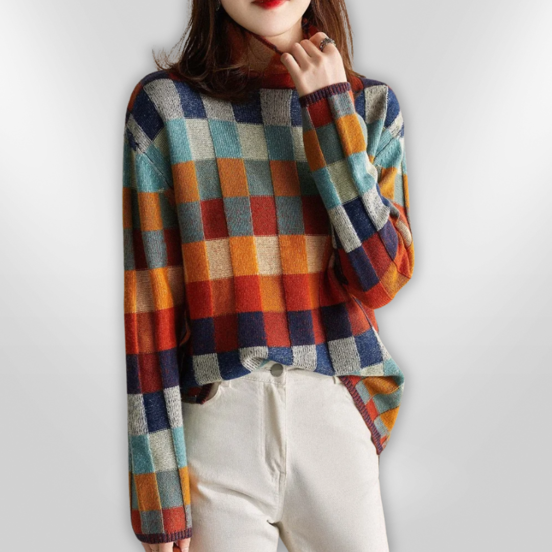 Cozy Women’s High Neck Sweater