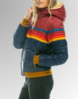 Mid-Length Puffer Jacket for Winter
