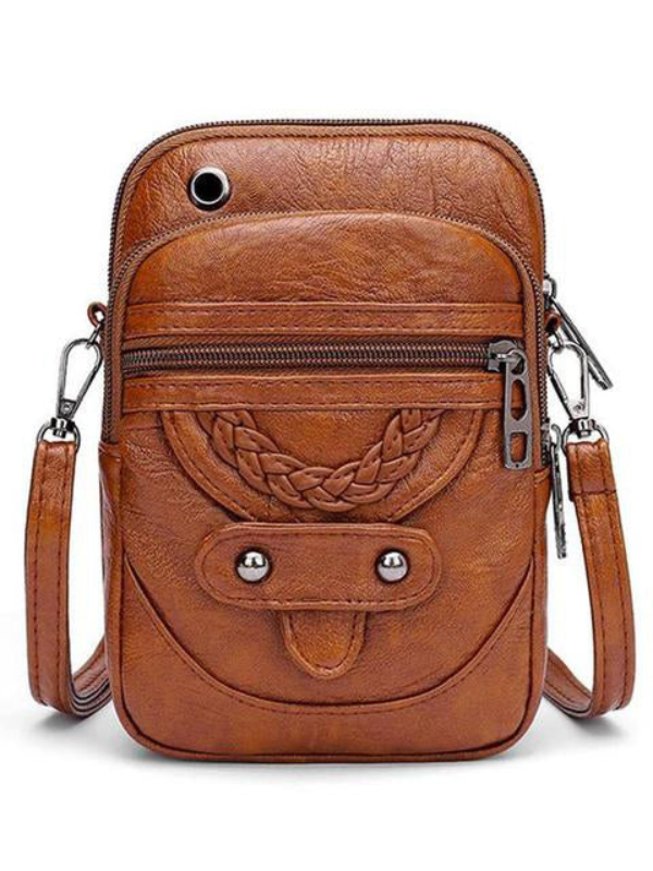 Minimalist Shoulder Bag with Soft Structure