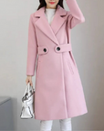 Classy Long Trench Coat with Belt