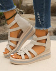 Slip-On Wedge Sandals for Women