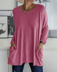 Casual Oversized Round Neck Sweater