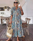 Elegant Vacation Style Maxi Dress