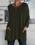 Casual Oversized Round Neck Sweater