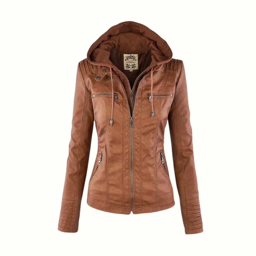 Casual Zip-Up Hooded Jacket
