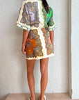 Coastal Mermaid Shirt Dress