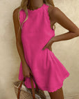 Chic Wave Edge Mini Dress