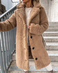 Cozy Women's Longline Wool Coat