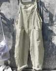 Checkered Sleeveless Jumpsuit for Women