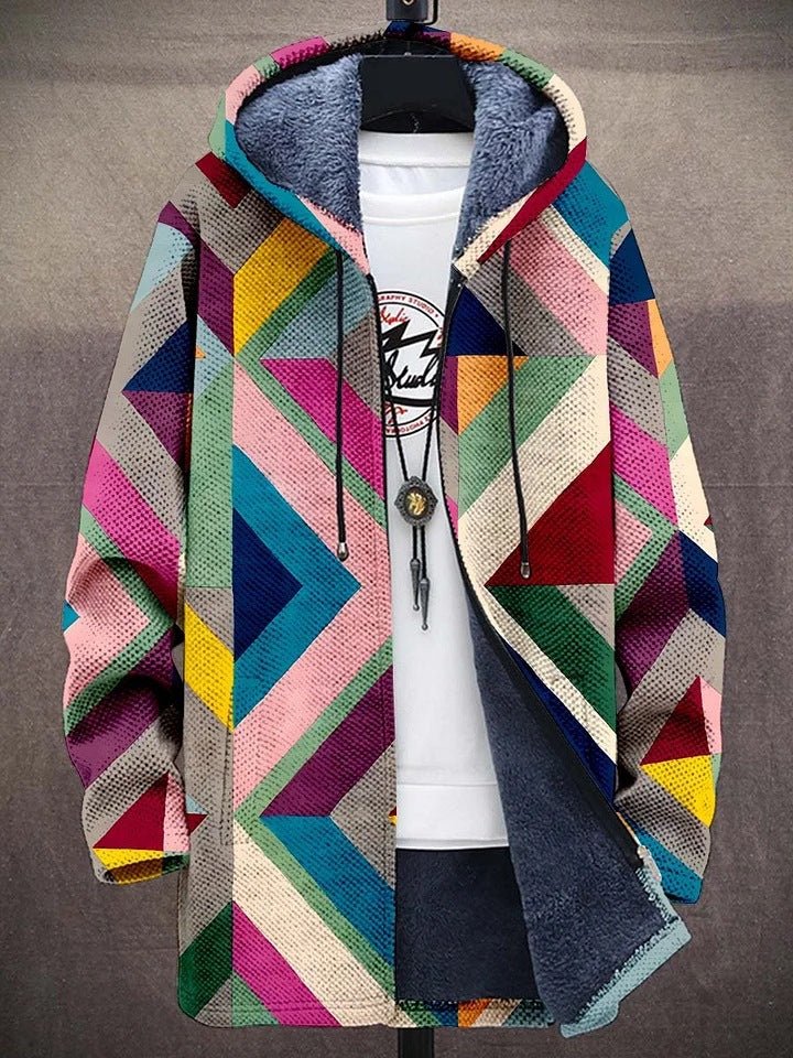 Boho Art Style Drape Jacket