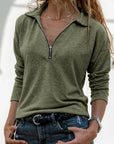Chic Women’s Long Sleeve Top Casual Wear