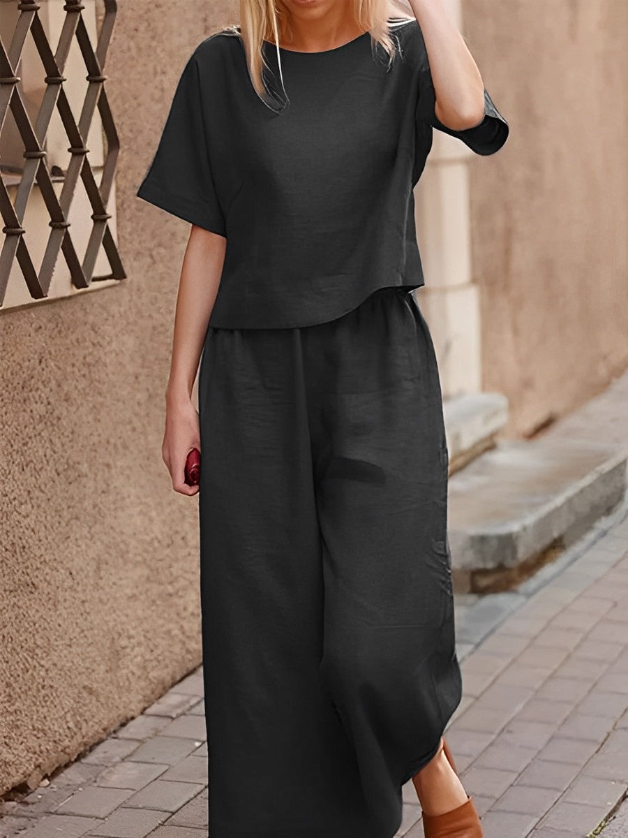 Casual Loose Suit Two Piece Set