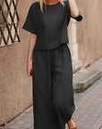 Casual Loose Suit Two Piece Set