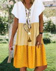 Stylish Floral Print Dress