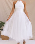 Tulle Dress With Ruffles and Flair