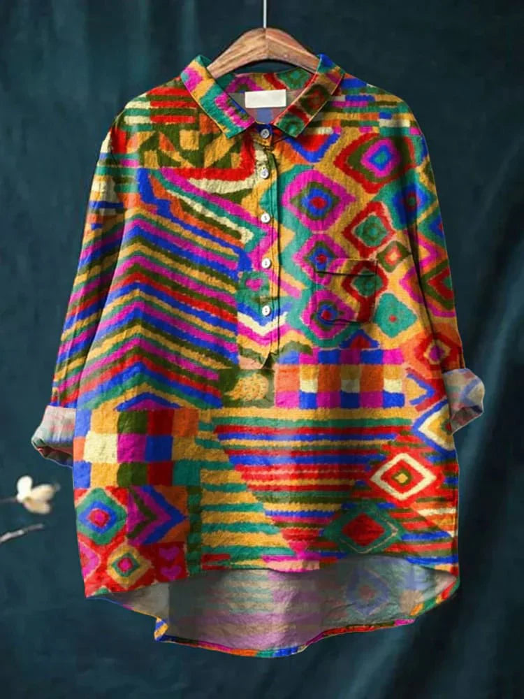 Peace Art Shirt with Hippie Vibe