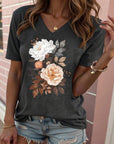 Short Sleeves Casual Printed T-Shirt