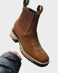 Modern Leather Cowboy Boots