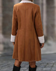 Refined Caly Collar Women's Overcoat