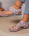 Vintage-Inspired Boho Beach Sandals