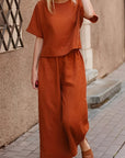 Casual Loose Suit Two Piece Set
